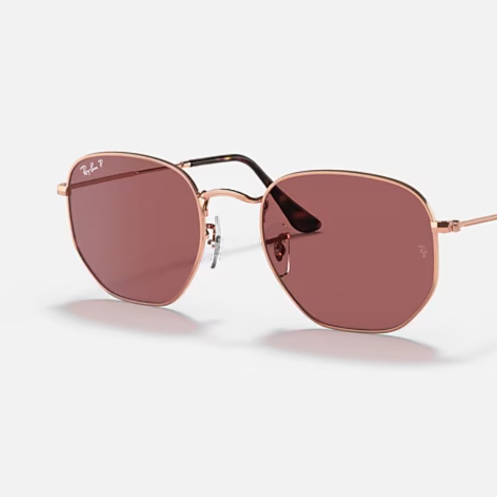 Ray-Ban Hexagonal Flat Lenses Polarized Sunglasses